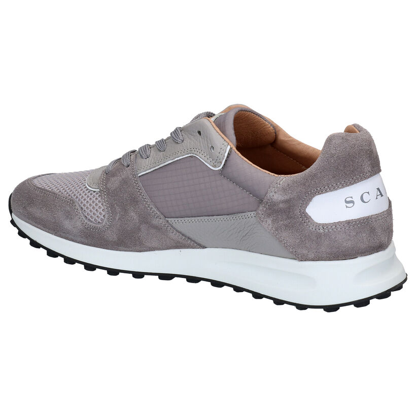 Scapa Blauwe Veterschoenen in nubuck (282923)