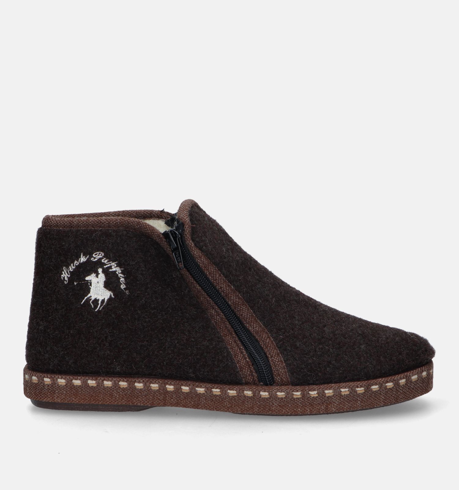 Hush Puppies Douvent Bruine Hoge pantoffels Heren Pantoffels