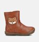 Milo & Mila Fox Bottes en Cognac pour filles (378912)