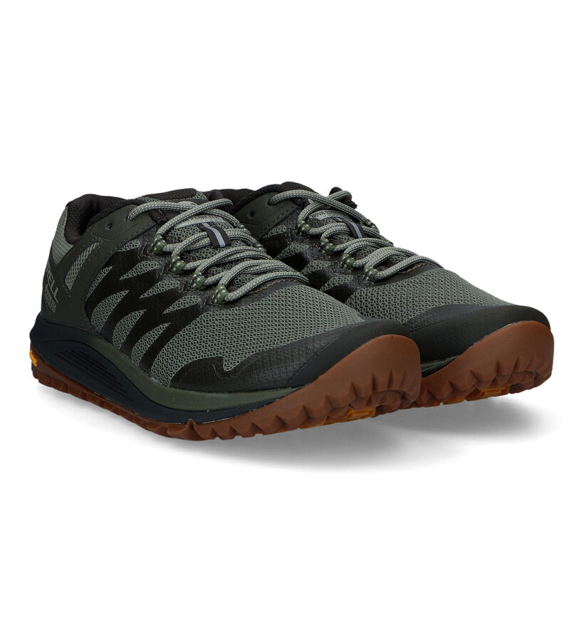 Merrell Nova 2 Mid GTX Chaussures de randonnée en Vert pour hommes (310195) - pour semelles orthopédiques
