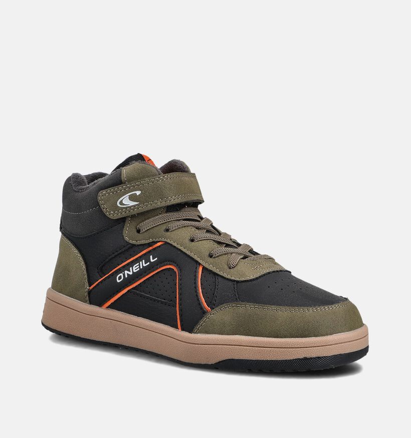 O'Neill Gulfport Baskets montantes en Vert/Noir pour filles, garçons (363275)