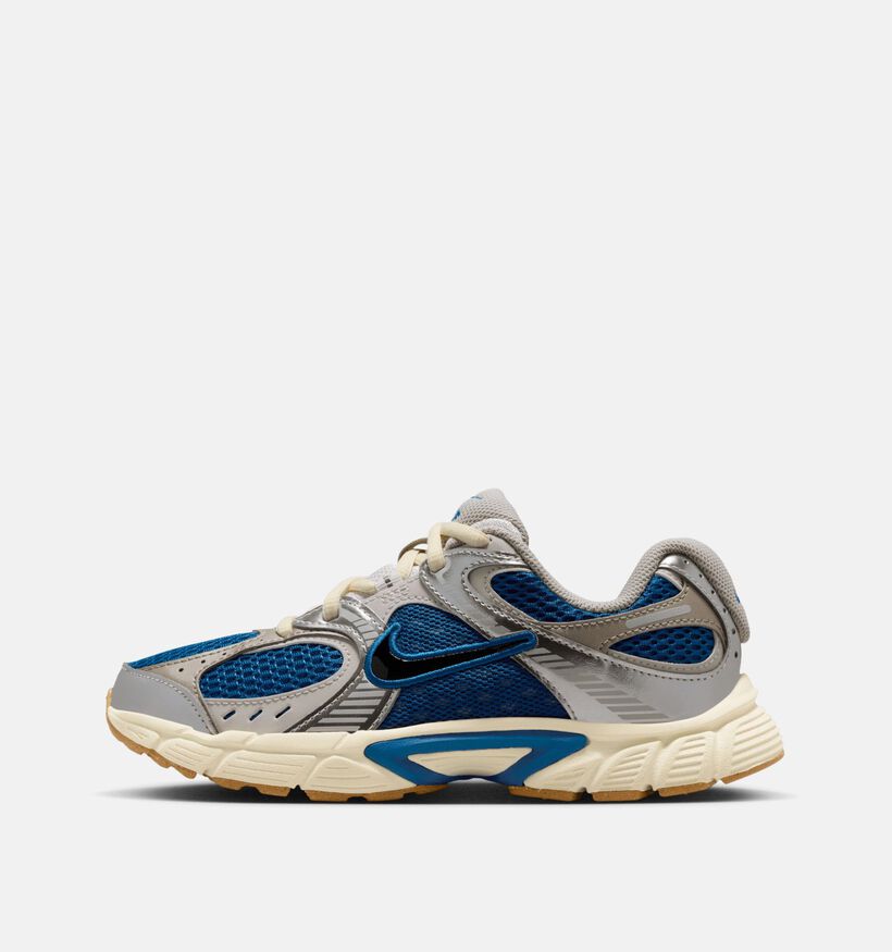 Nike V5 RNR Baskets en Gris/Bleu pour gar&ccedil;ons, filles (367295) - pour semelles orthop&eacute;diques