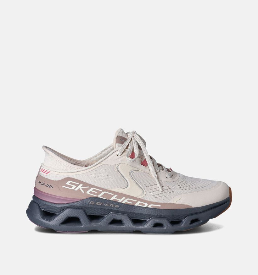 Skechers Glide Step Adults Beige Sneakers voor dames (352279) - geschikt voor steunzolen