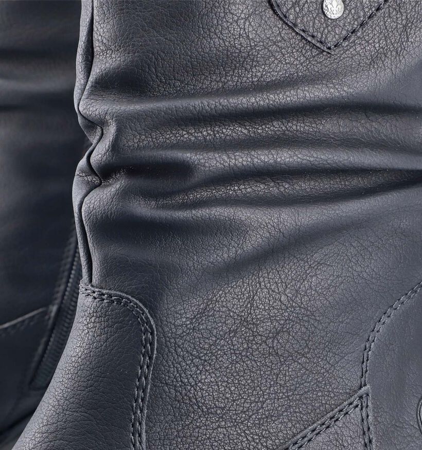 Rieker Zwarte Cowboy boots voor dames (344418)