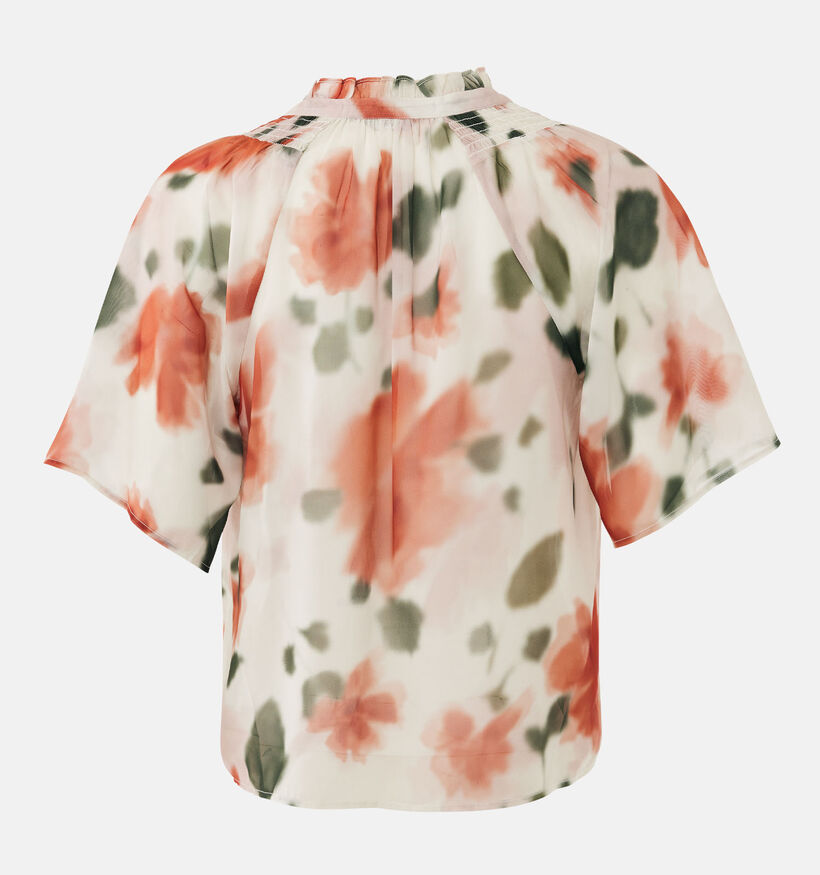 Mexx Printed Flowers Ecru Blouse voor dames (368555)