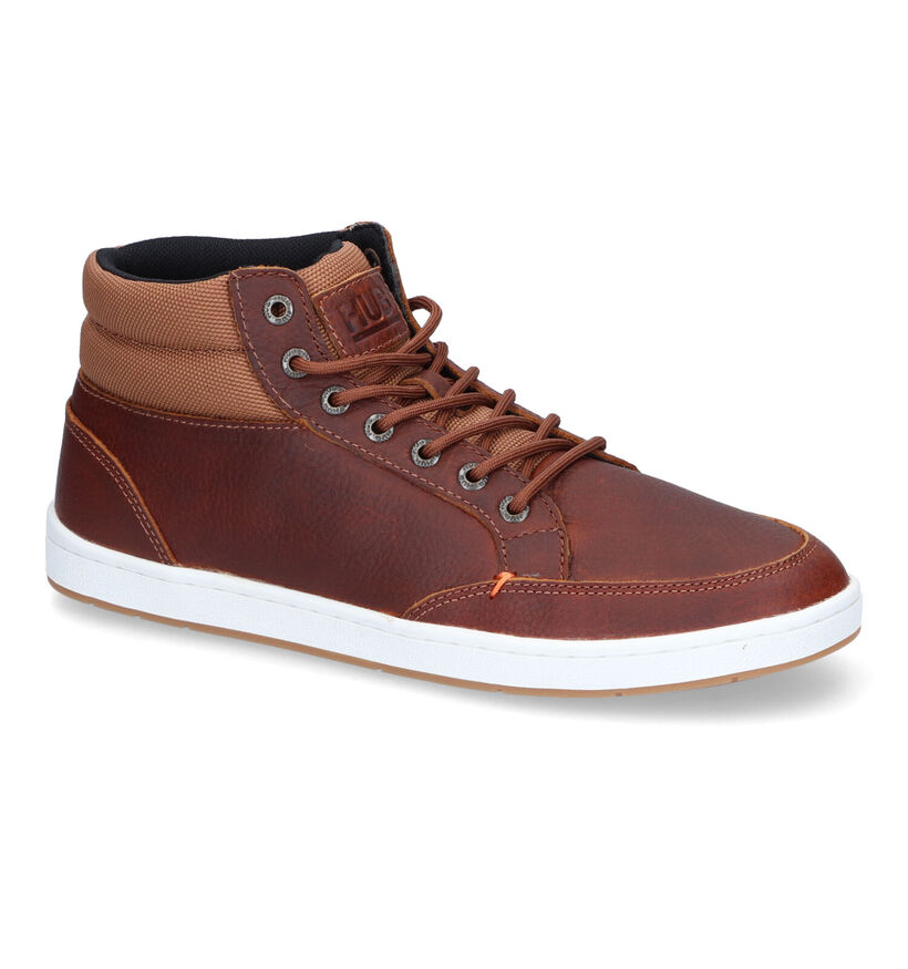 Hub Industry 2.0 Cognac Bottines voor heren (314729) - geschikt voor steunzolen