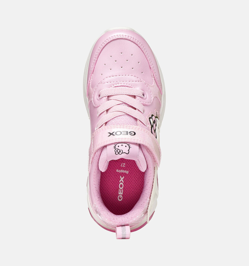 Geox Hello Kitty Fadinlight Roze Sneakers voor meisjes (377773) - geschikt voor steunzolen