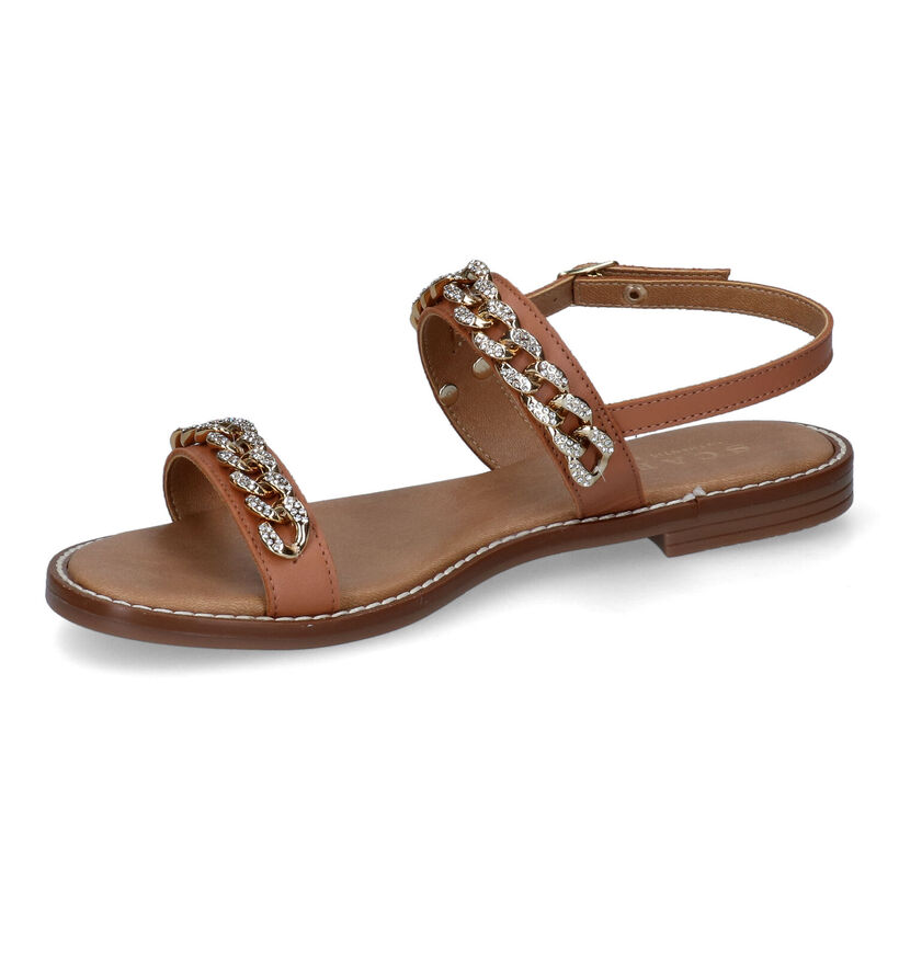 Scapa Cognac Sandalen voor dames (307058)