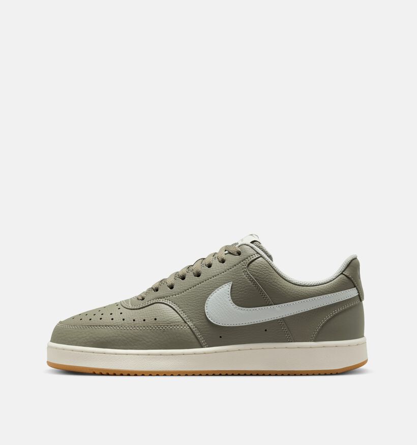 Nike Court Vision Low Groene/Kaki Sneakers voor heren (359789) - geschikt voor steunzolen