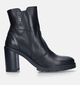 NeroGiardini Bottines avec talon carré en Noir pour femmes (330733)