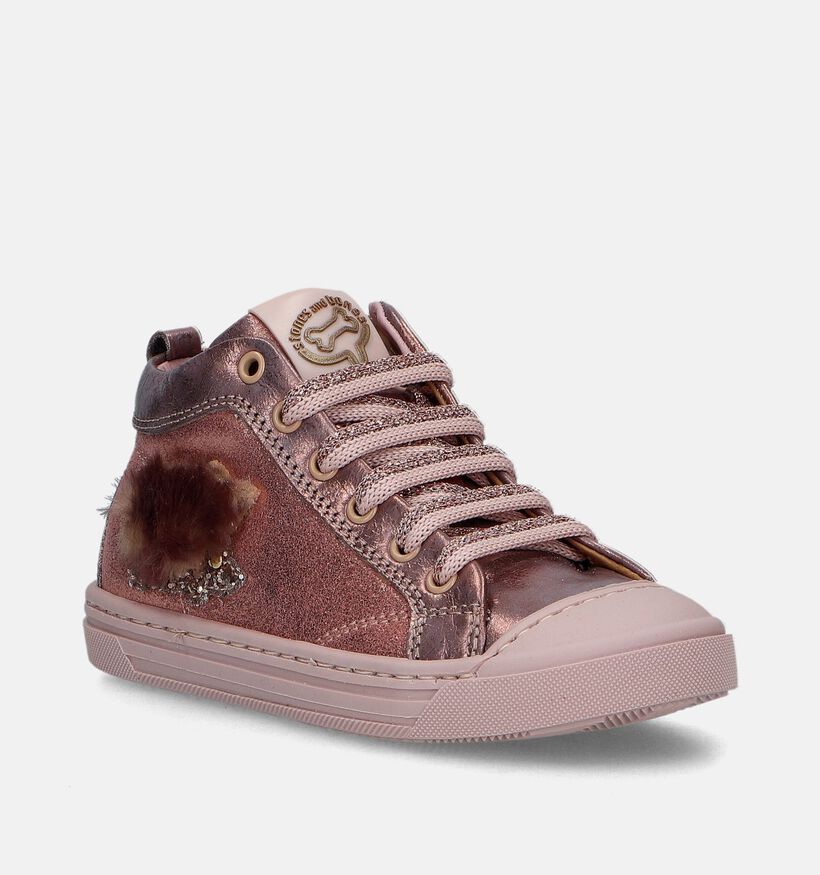STONES and BONES Genag Rose gold Bottines voor meisjes (345759) - geschikt voor steunzolen