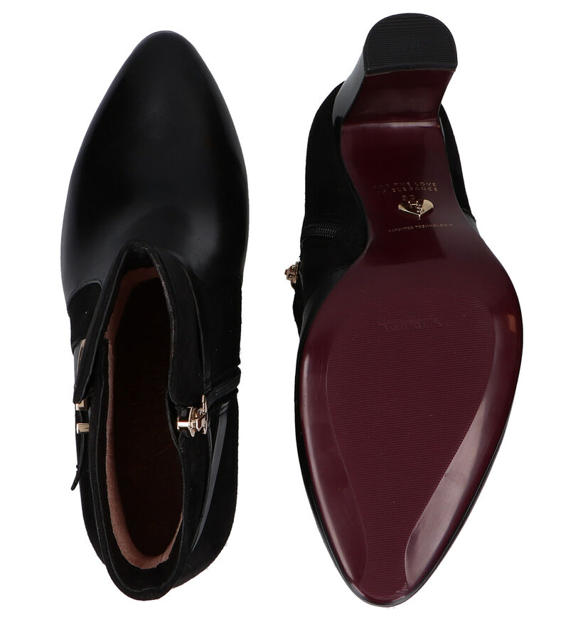 Tamaris Heart & Sole Bottillons en Noir en cuir (280811)