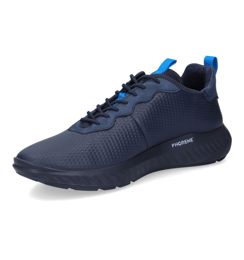 ECCO Baskets basses en Bleu foncé pour hommes (314637) - pour semelles orthopédiques