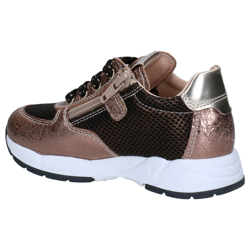 NeroGiardini Baskets en Bronze/Noir en cuir (282157)