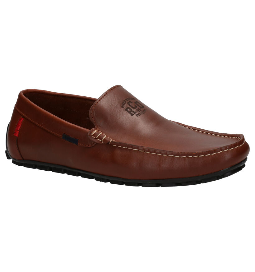 River Woods Mocassins en Cognac en cuir (271152)