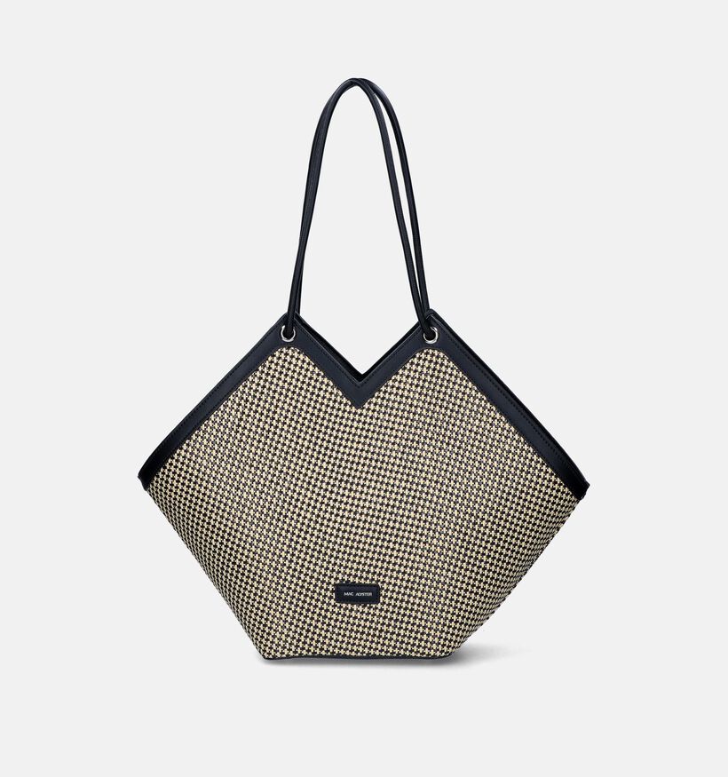 Mac Alyster Zwarte Shopper met rits voor dames (347338)