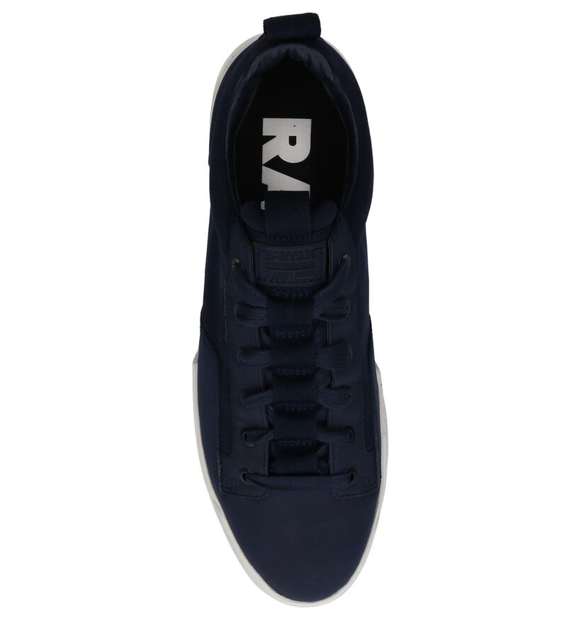 G-Star Rackam Core Donker Blauwe Sneakers in nubuck (226274)