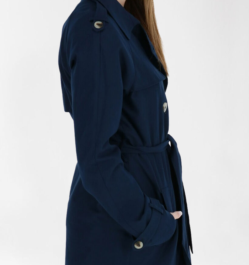 Vila Blauwe Trenchcoat (285985)