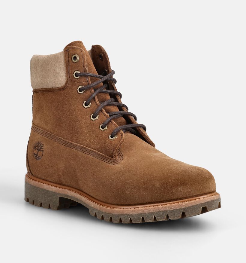 Timberland 6 Inch Premium Bruine Boots voor heren (369216) - geschikt voor steunzolen