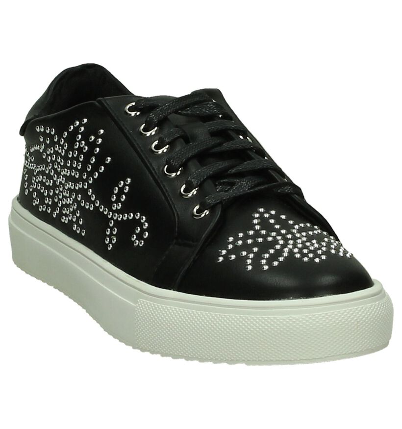 Youh! Baskets basses en Noir en simili cuir (203649)