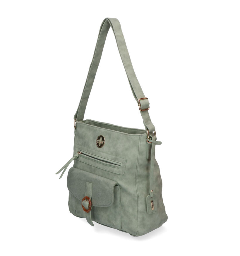 Rieker Groene Crossbody Tas in kunstleer (310037)