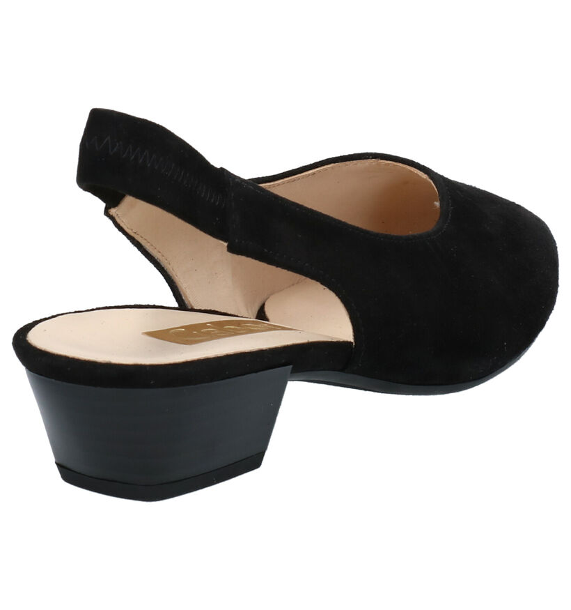 Gabor Blauwe Pumps in daim (271702)