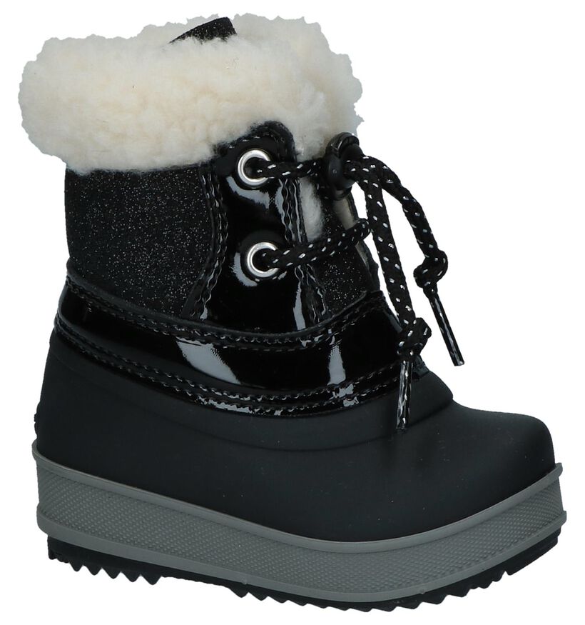 Olang Bottes de neige en Noir en cuir verni (230912)