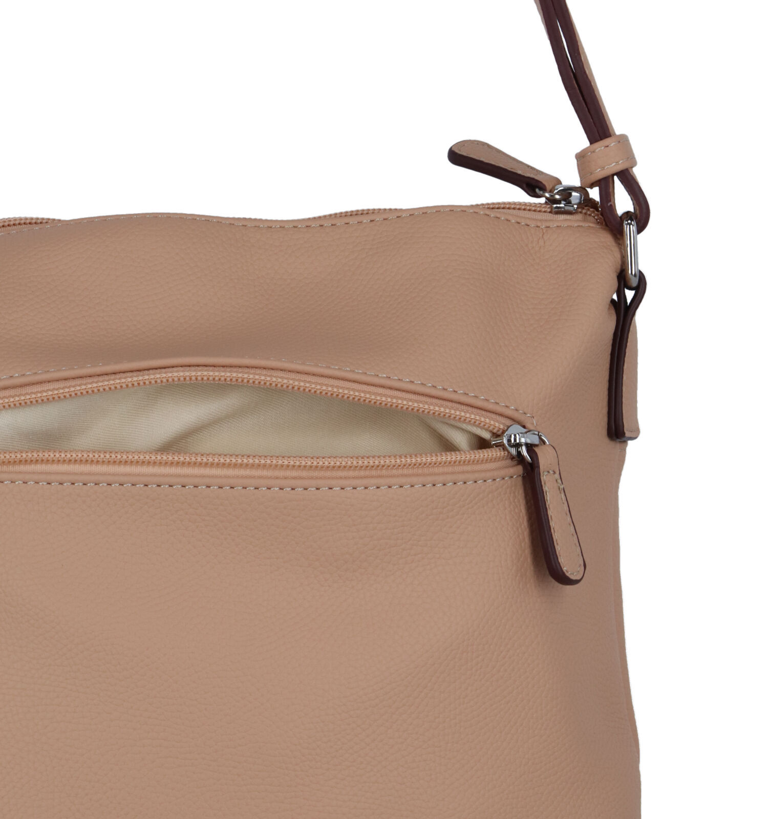 Sac port crois beige