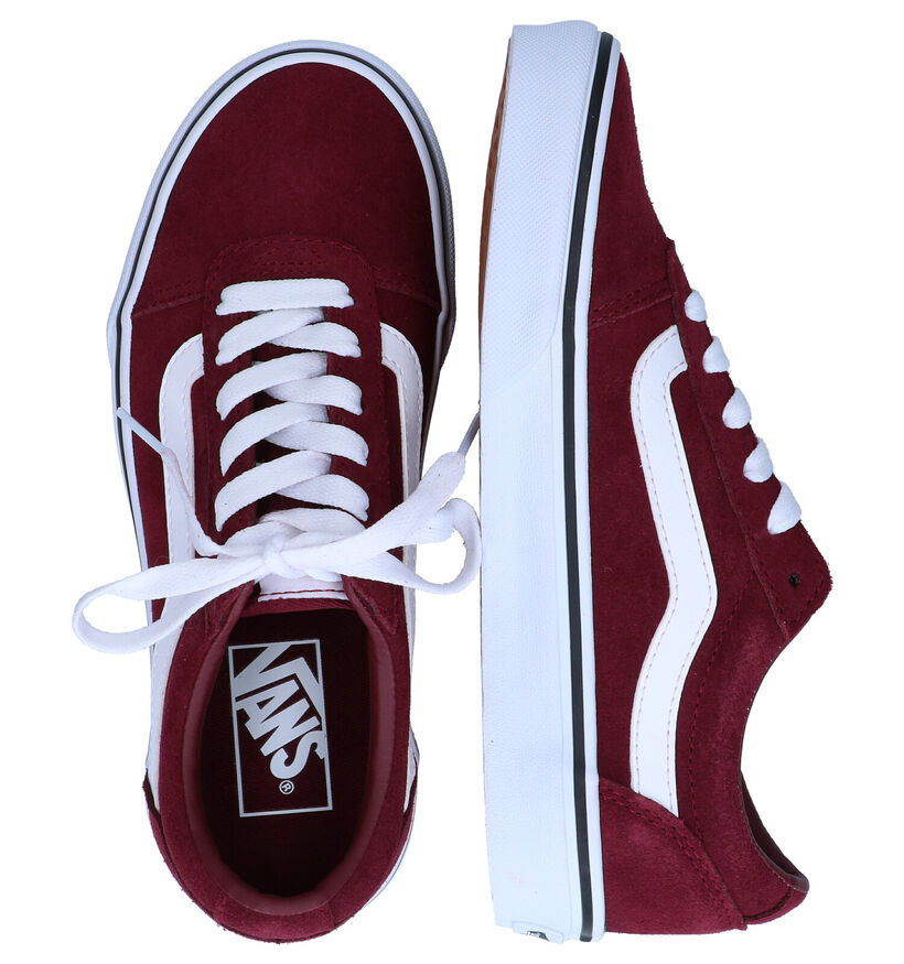 Vans Ward Baskets de skate en Noir pour femmes (327994)
