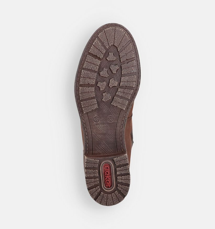 Rieker Bruine Boots voor dames (363543) - geschikt voor steunzolen