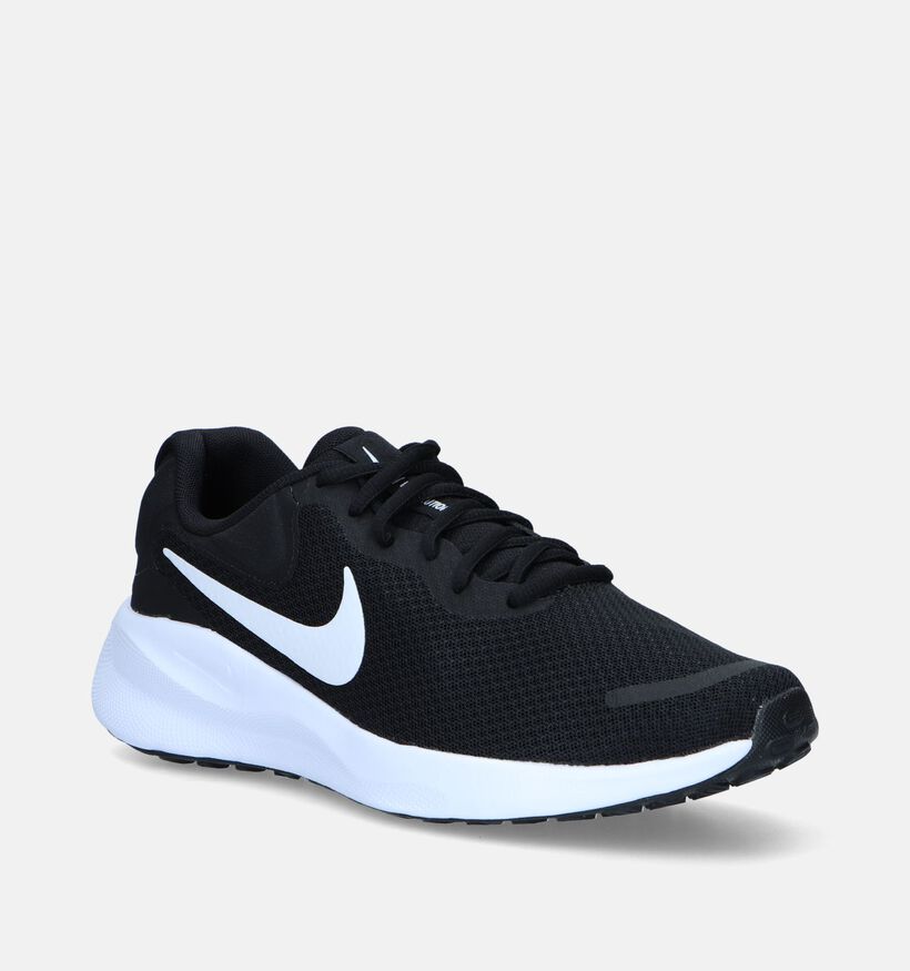 Nike Revolution 7 Zwarte Sneakers voor heren (334854)