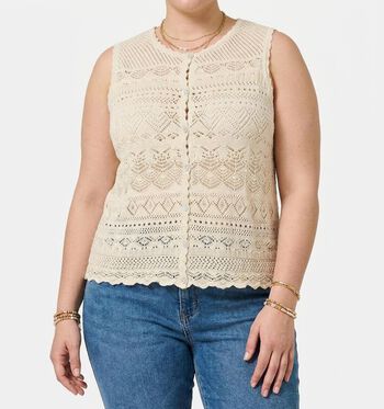 ONLY Carmakoma Topjes Beige