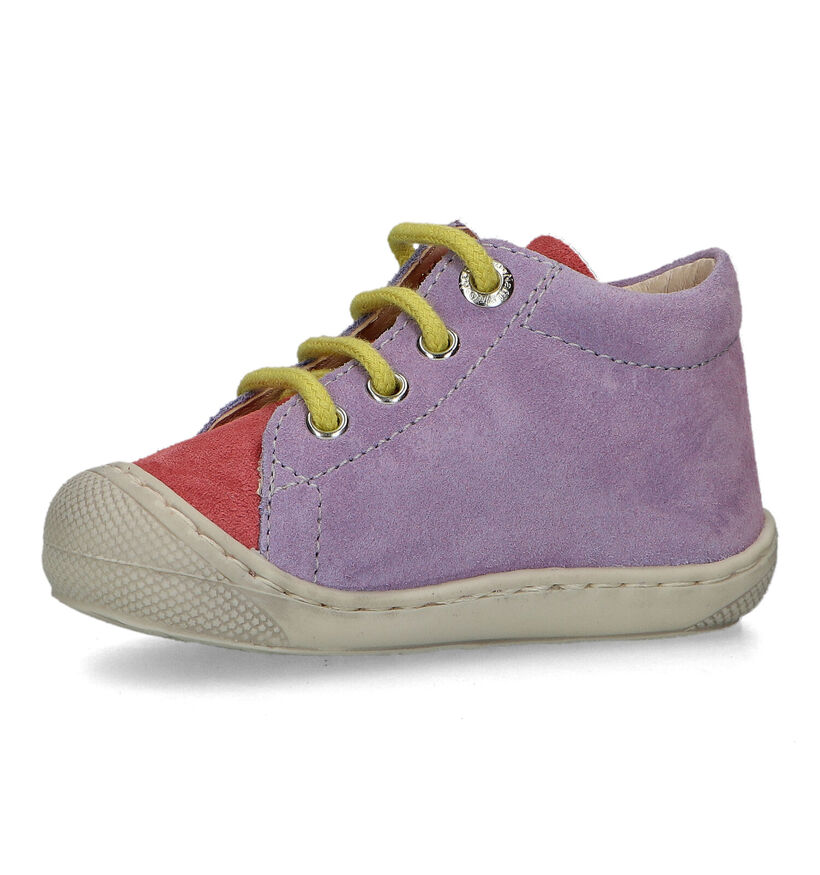 Naturino Cocoon Suede Camel Babyschoenen voor meisjes (339404)