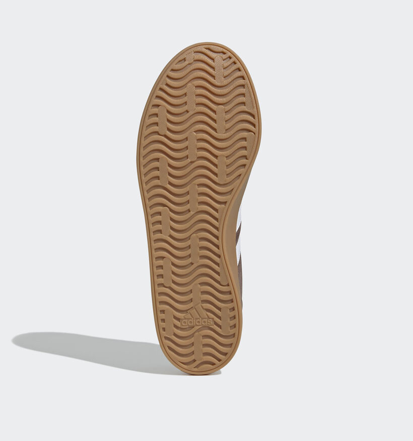 adidas VL Court Baskets basses en Marron pour hommes (357271) - pour semelles orthopédiques
