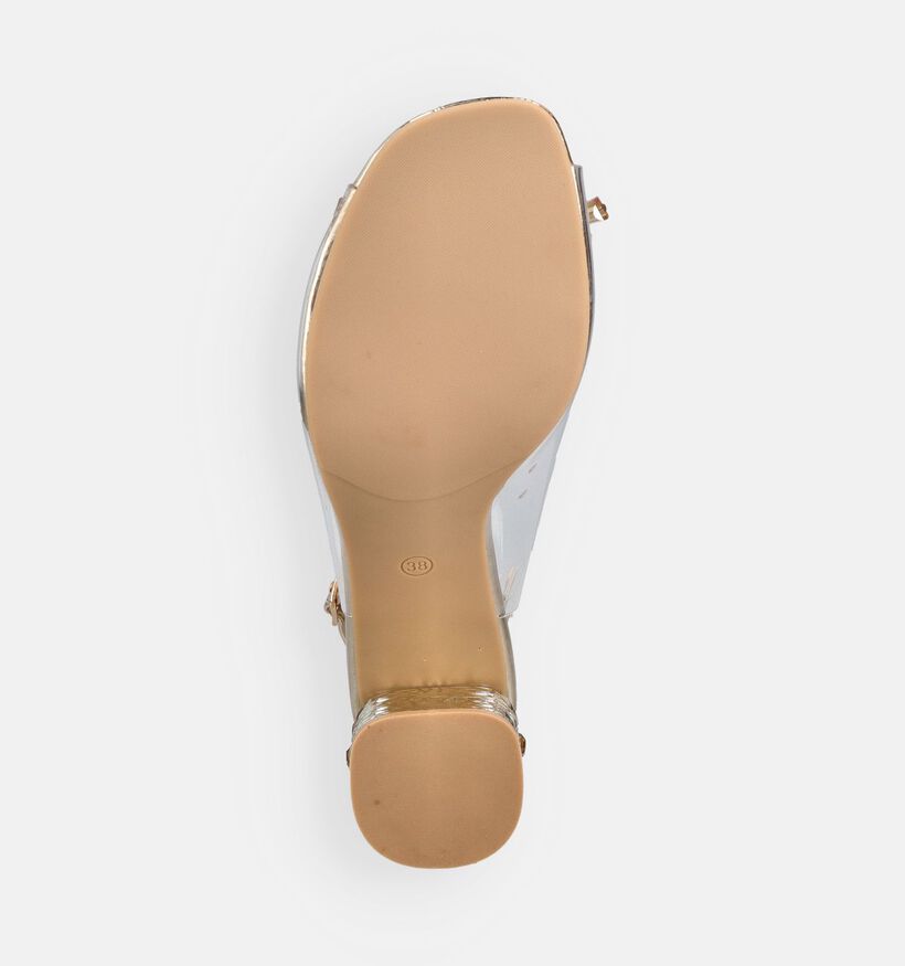 Laura Vita Marlen Transparante/Gouden Slingback Pumps voor dames (373197)