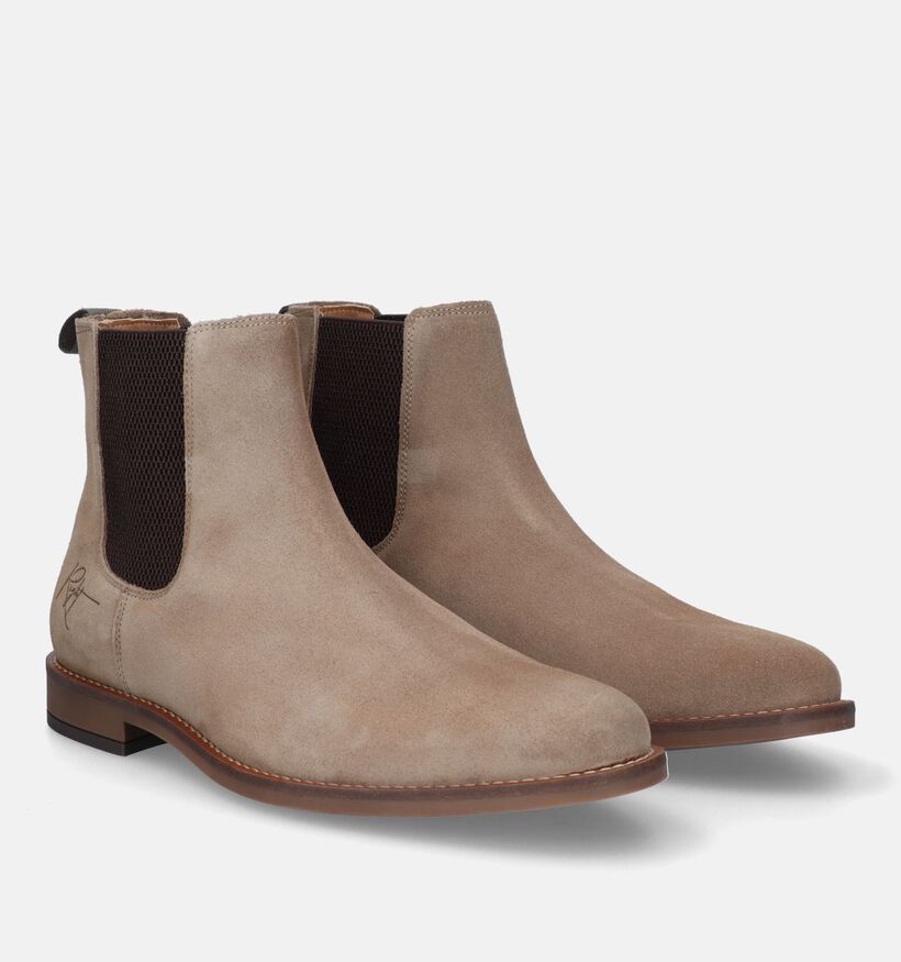 Bullboxer Taupe Chelsea Boots voor heren (332305)