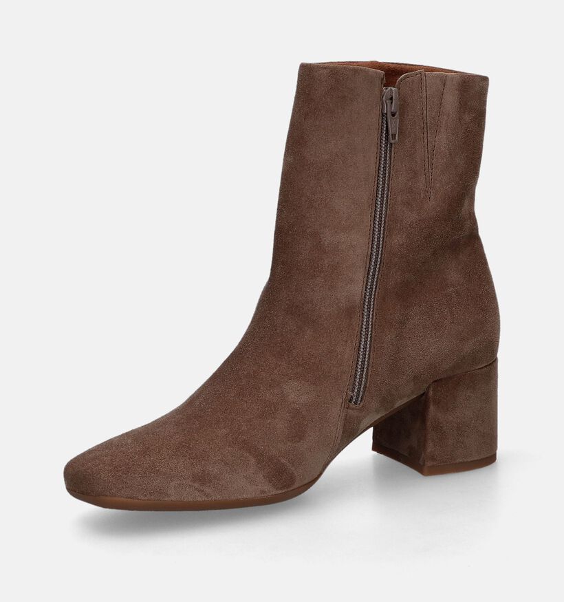 Comfort Bottines à talons en Marron en daim (315155)