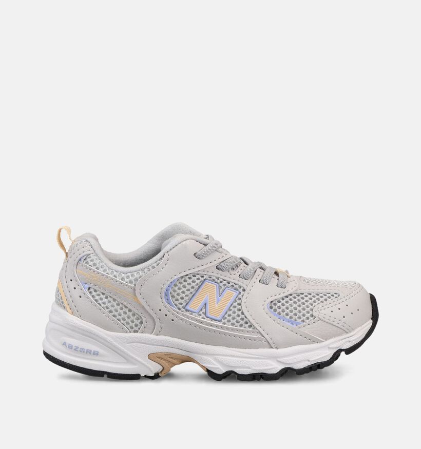 New Balance 530 Baskets en Gris pour filles (366215) - pour semelles orthop&eacute;diques
