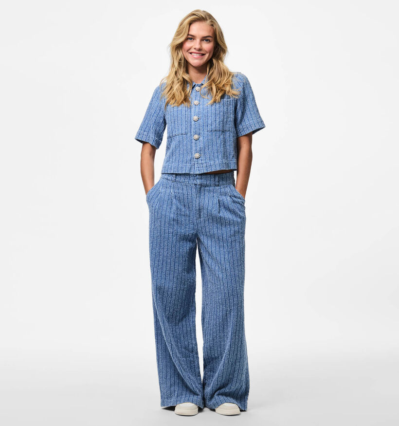 Pieces Blouses Blauw voor dames (365640)