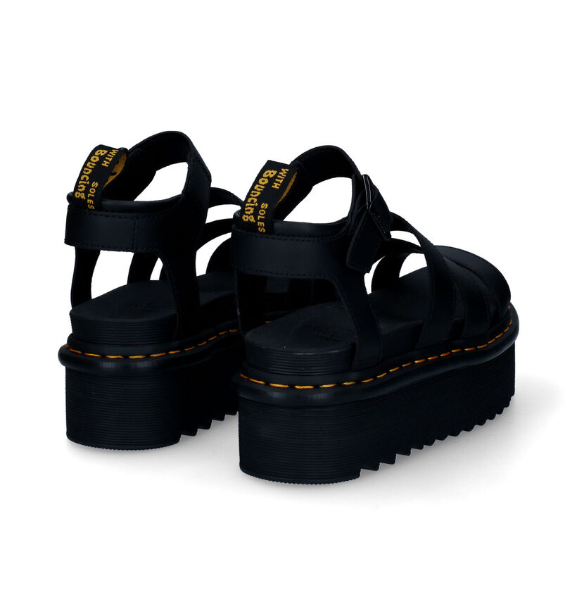 Dr. Martens Blaire Quad Witte Sandalen in leer (303539)