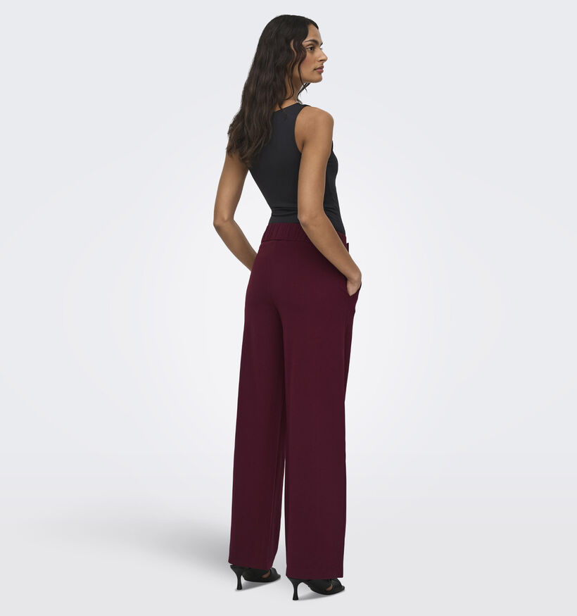 JDY Geggo Life Pantalon classique en Bordeaux pour femmes (378320)