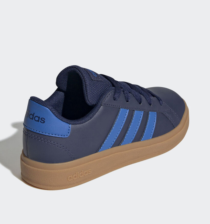adidas Grand Court 2.0 Baskets en Bleu pour filles, garçons (365438) - pour semelles orthopédiques