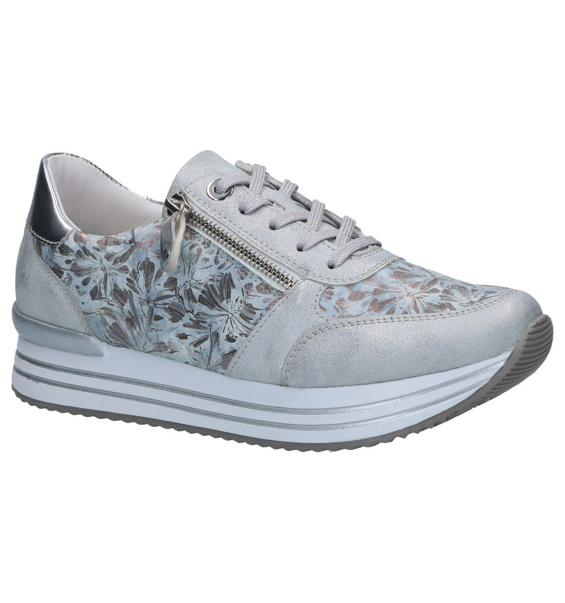 Remonte Chaussures à lacets en Argent en cuir (266875)