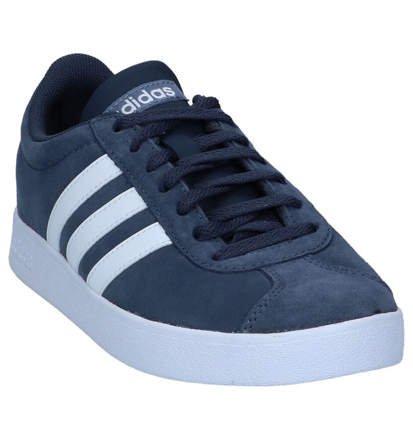 adidas VL Court 2.0 Baskets en Bleu pour femmes (326278)