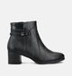 Jana Bottines à talons en Noir pour femmes (362901) - pour semelles orthopédiques