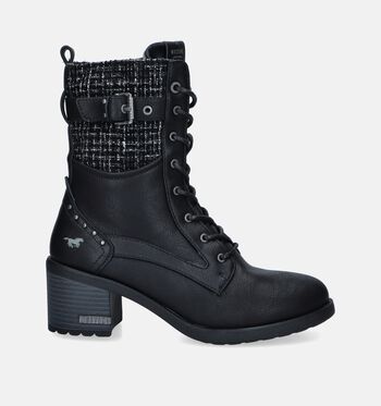 Mustang Bottes Noir/Beige