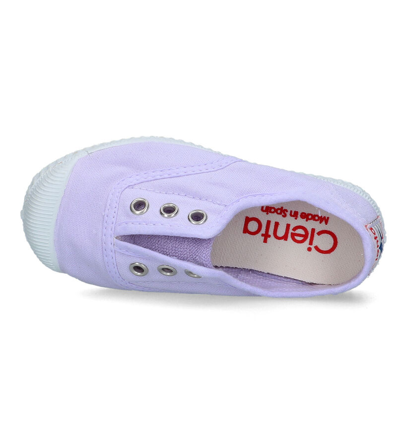 Cienta Slip-ons en Violet clair (Lilas) pour filles (323831) - pour semelles orthopédiques