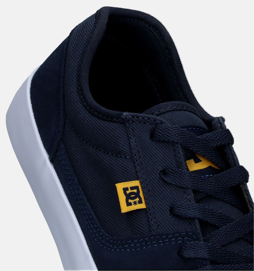 DC Shoes Tonik Baskets de skate en Bleu pour hommes (335159) - pour semelles orthopédiques