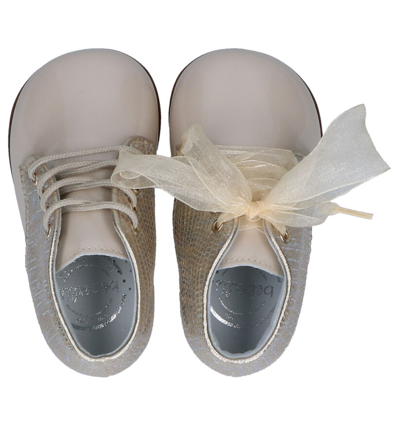 Beberlis Chaussures pour bébé en Beige clair en cuir (271459)
