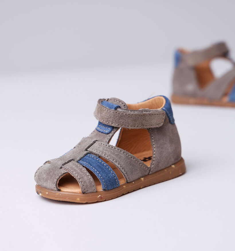 Bopy Ranoc Spe Sandales en Vert Kaki pour garçons (340960)